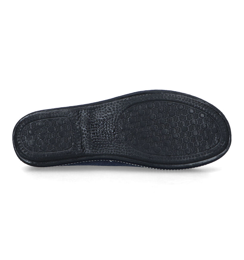 Hush Puppies Curva Pantoufles en Bleu pour femmes (357593)