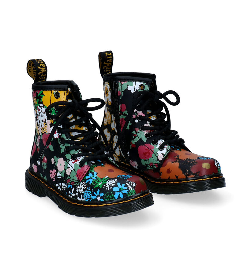 Dr.Martens 1460 J Bottines en Noir pour filles (312772)