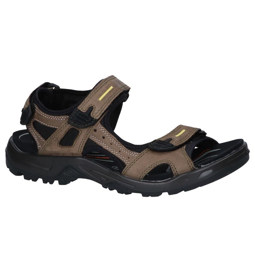 Bruine Sandalen ECCO Offroad in stof (246264)