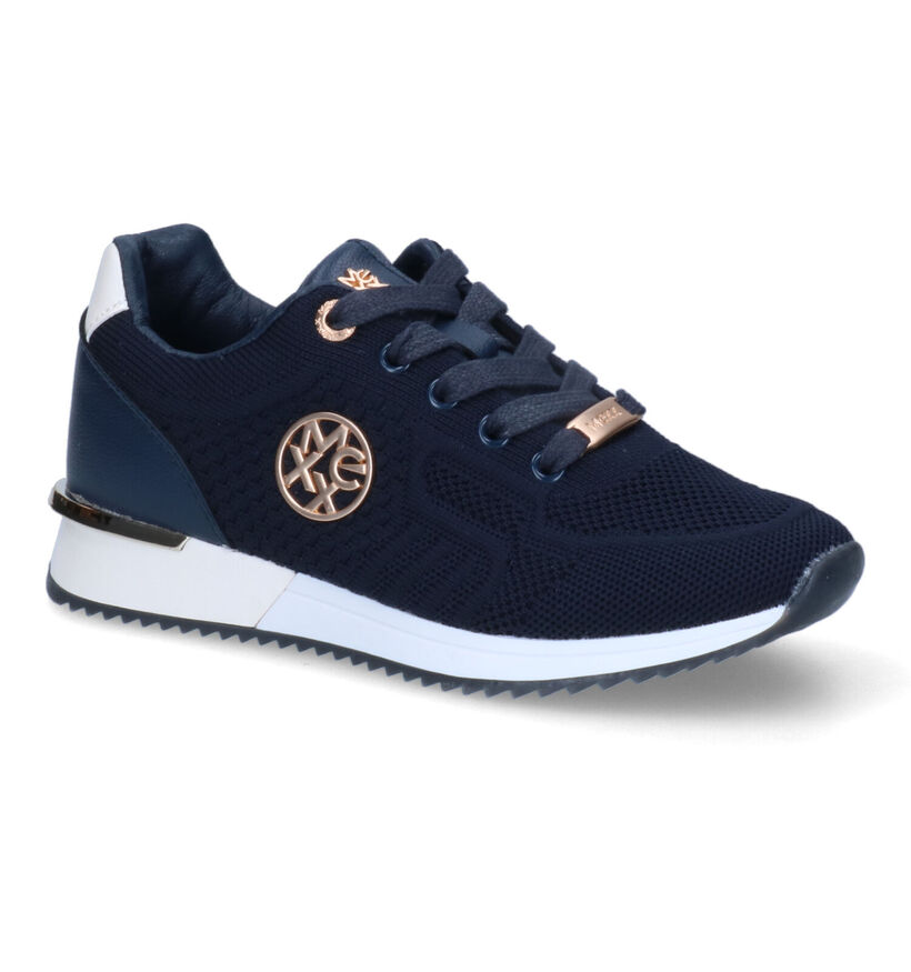 Mexx Gitte Mini Baskets en Bleu pour filles (303737) - pour semelles orthopédiques