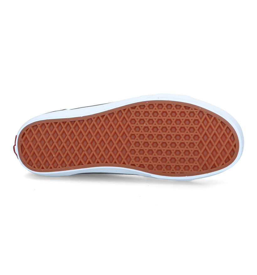 Vans Filmore Hi Baskets de skate en Bleu pour hommes (337030)