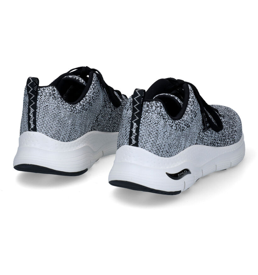 Skechers Arch Fit Paradyme Grijze Sneakers voor heren (301282) - geschikt voor steunzolen