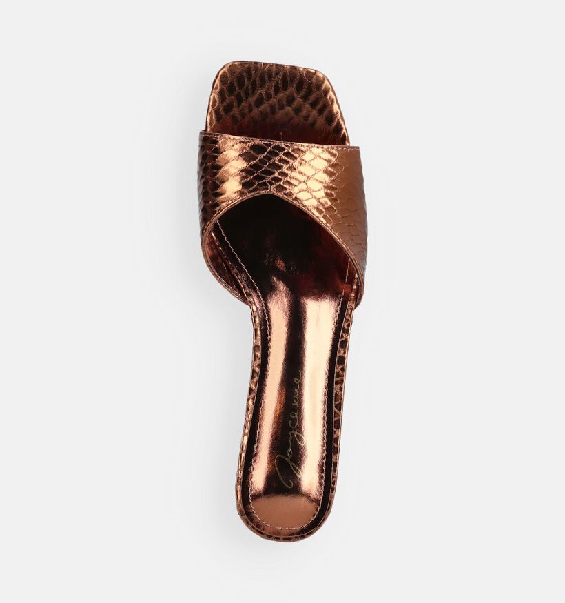 Joyce x me Bruine Slippers met hak voor dames (373227)