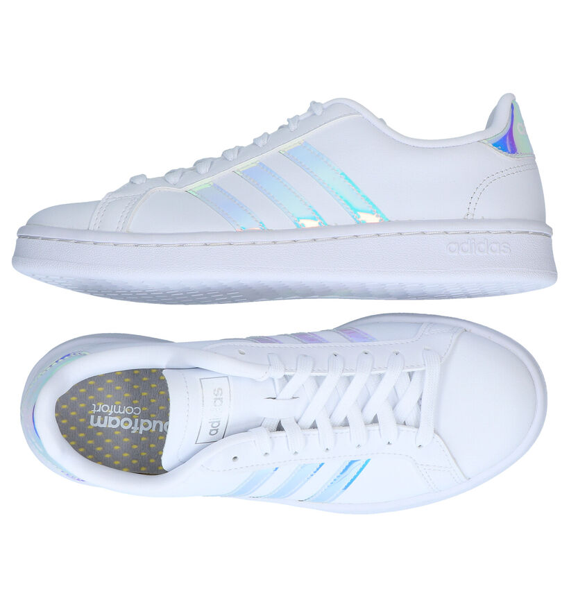 adidas Grand Court Witte Sneakers voor dames (301985) - geschikt voor steunzolen