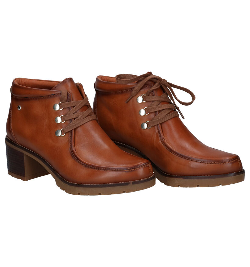 Pikolinos Llanes Bottillons en Cognac en cuir (298134)