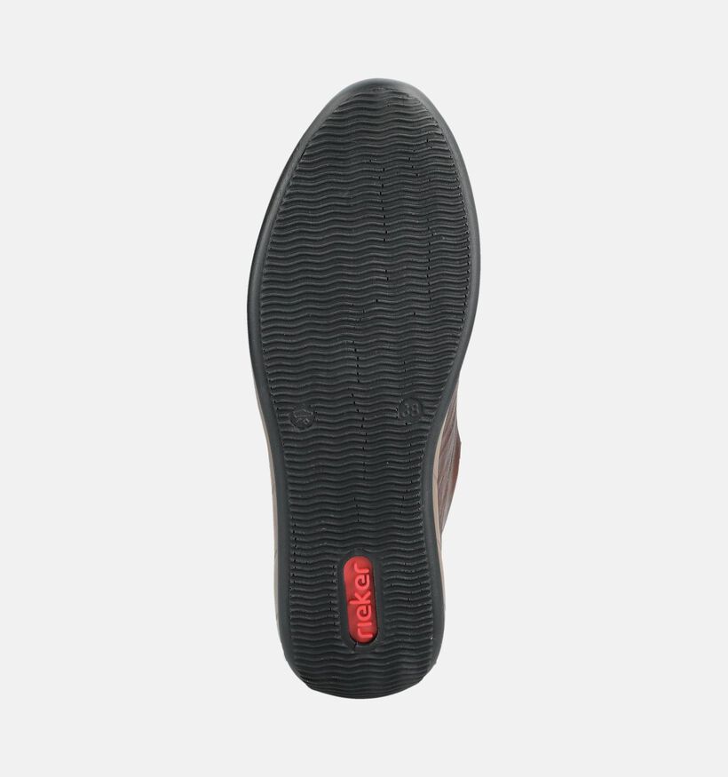 Rieker Antistress Bruine Sneakers voor dames (376584) - geschikt voor steunzolen
