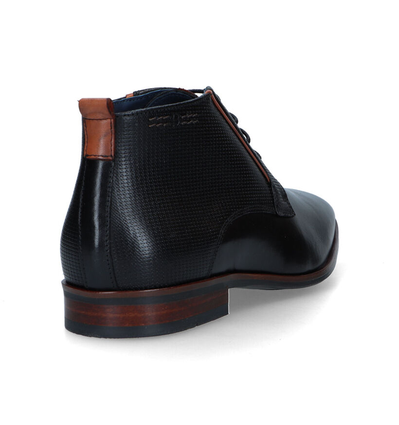 Berkelmans Estoril Chaussures habillées en Noir pour hommes (329598)