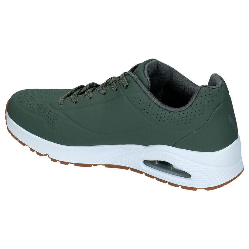 Skechers Uno Stand On Air Zwarte Sneakers voor heren (334160)