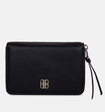 Laurent David Portemonnees Zwart/Oranje/Goud/Cognac/Blauw/Groen