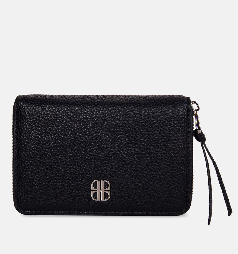 Laurent David Zwarte Ritsportemonnee voor dames (374041)