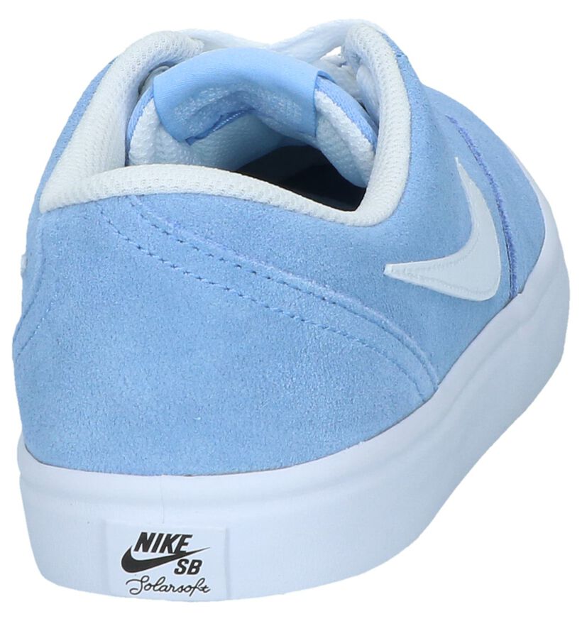 SB Baskets basses en Bleu clair en nubuck (238345)