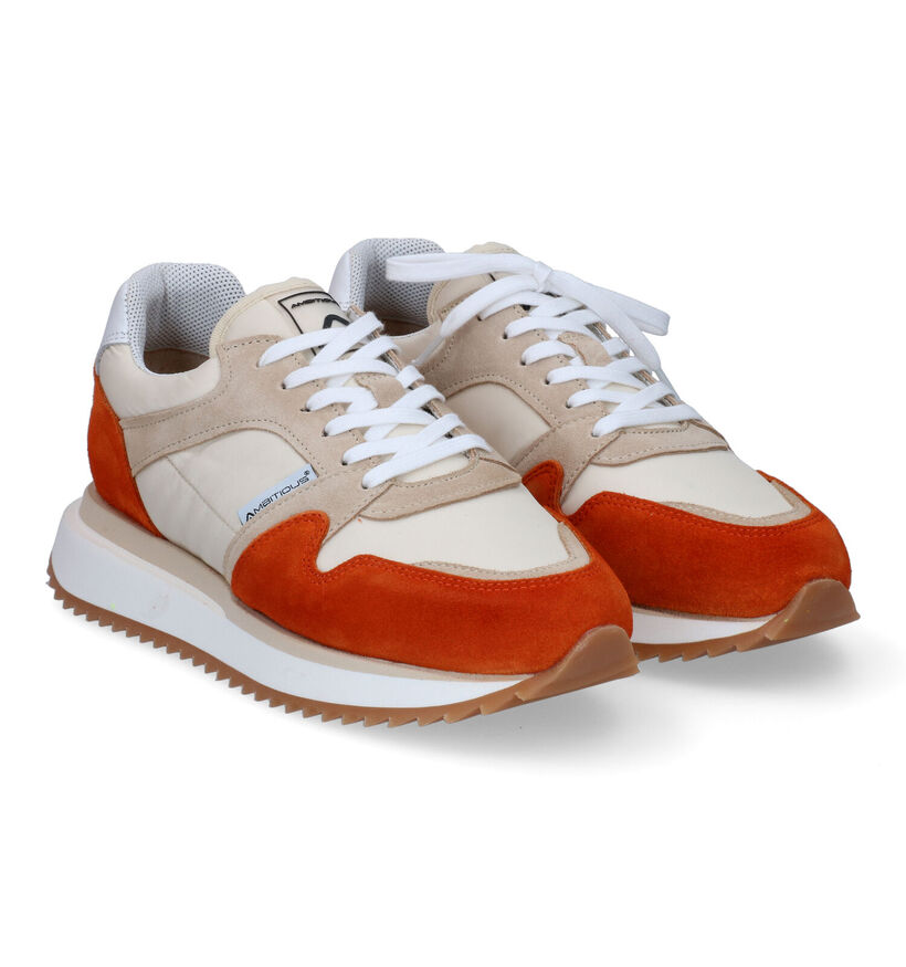 Ambitious Oranje Sneakers voor dames (309430) - geschikt voor steunzolen