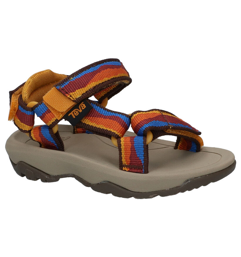 Teva Hurricane Blauwe Sandalen in stof (286623)