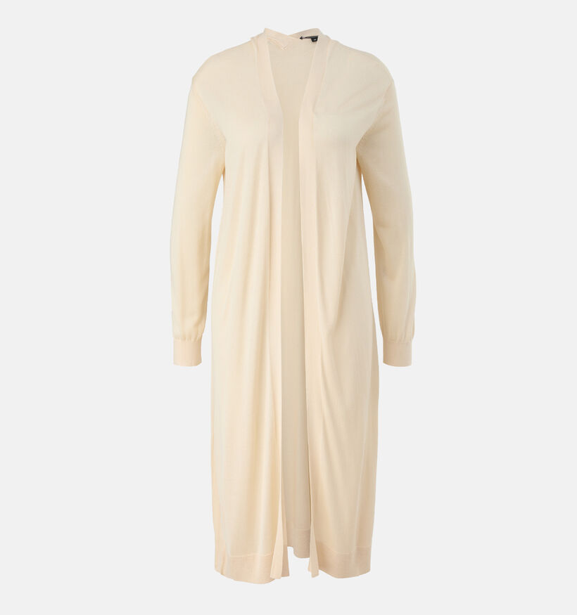 comma Ecru Maxi Cardigan voor dames (327353)