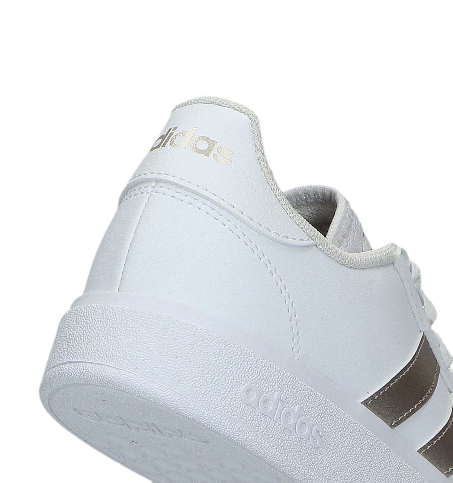 Adidas grand court dames wit sales