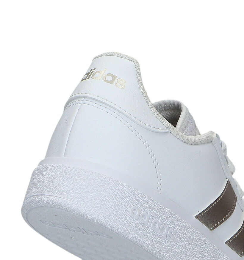 adidas Grand Court Base 2.0 Witte Sneakers voor dames (350230)