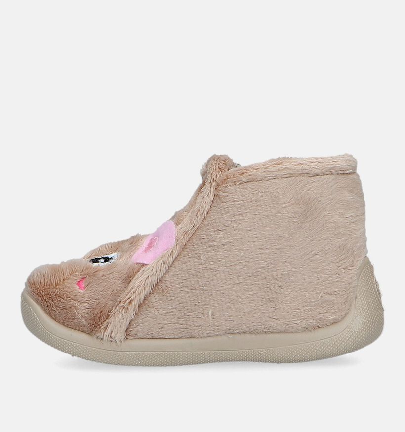 Milo & Mila Beige Pantoffels voor meisjes (332270)