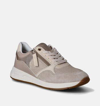 Geox Respira Sneakers Taupe