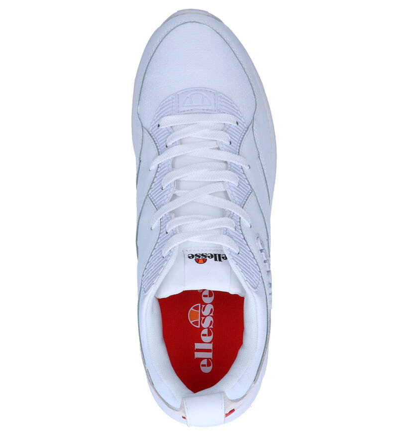 Ellesse Potenza Witte Sneakers in leer (257522)