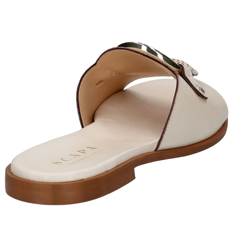 Scapa Oranje Muiltjes in leer (288865)