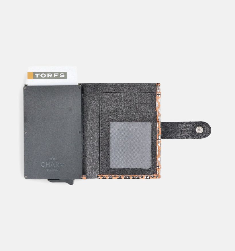 Charm London Gouden Kaartenhouder Leopard voor dames (374372)