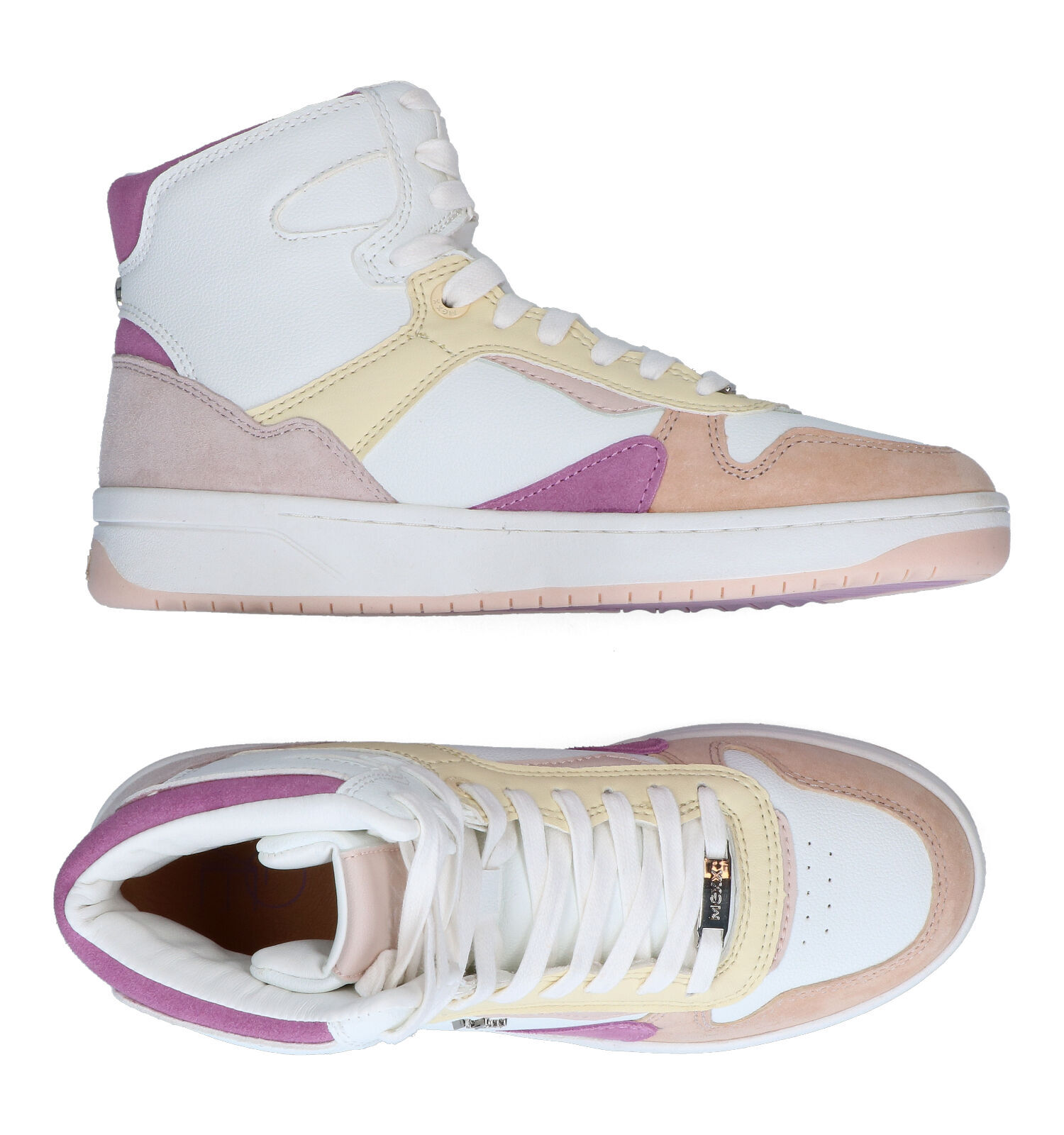Witte sneakers laag outlet