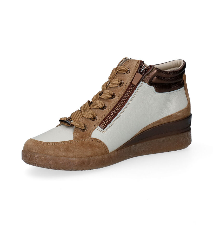 Ara Lazio Cognac Sneakers voor dames (298948) - geschikt voor steunzolen