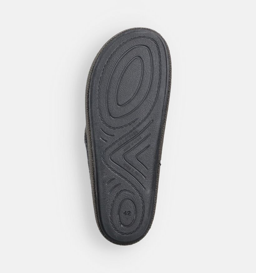 Torfs Home Pantoufles en Noir pour hommes (381341)