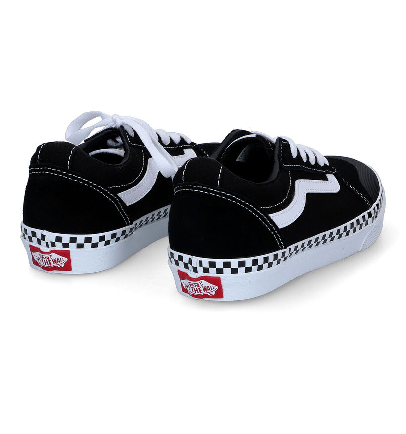 Vans Ward Baskets en Noir pour garçons (312303)