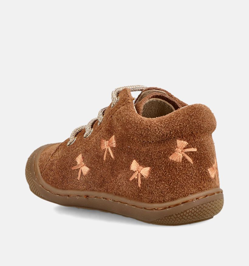 Naturino Cocoon Bruine Boots met Veters voor meisjes (380204) - geschikt voor steunzolen