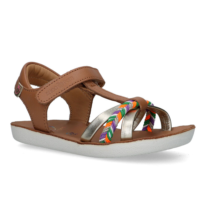 Shoo Pom Goa Salome Cognac Sandalen voor meisjes (322860)