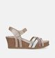 Mephisto Lanny Gouden Sandalen Met Sleehak voor dames (338982)