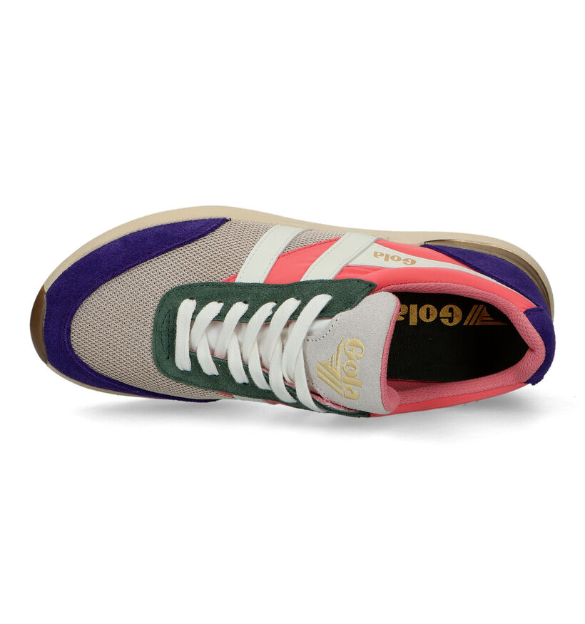 Gola Raven Roze Sneakers voor dames (336358) - geschikt voor steunzolen
