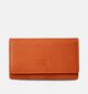 Crinkles Oranje Overslagportemonnee voor dames (358093)