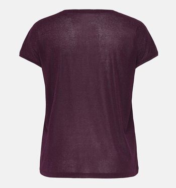 ONLY Carmakoma T-shirts Or/Bordeaux