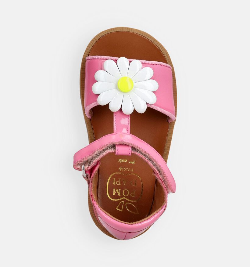 Pom d'Api Poppy Big Sandales pour b&eacute;b&eacute; en Rose pour filles (370304)