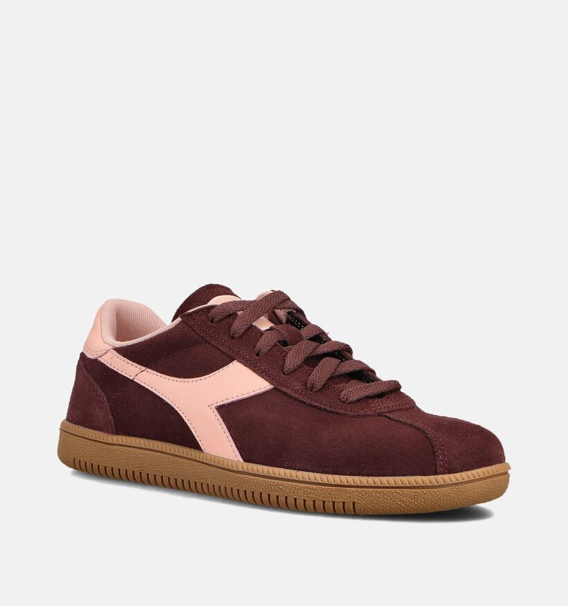 Diadora Tokyo Bordeaux Sneakers voor dames (361386) - geschikt voor steunzolen