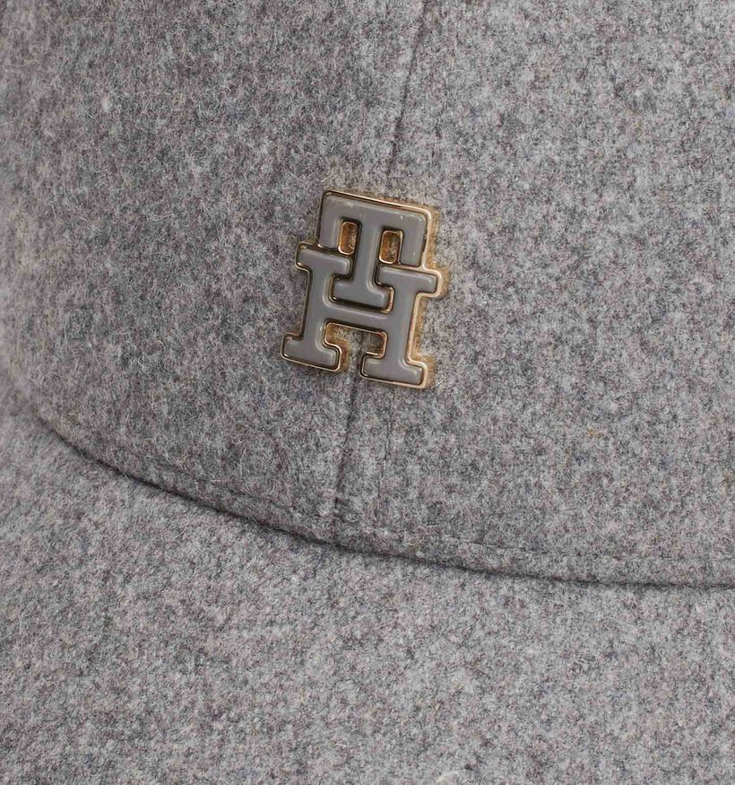 Tommy Hilfiger Monogram Winter Casquette en Gris pour femmes, hommes (346524)