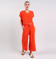 The Shirt Project Oranje Geklede Broek voor dames (376279)