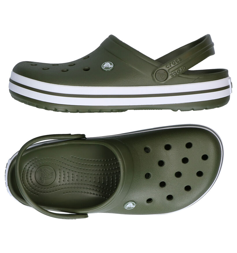 Crocs Crocband Nu-pieds en Noir pour hommes (307645)