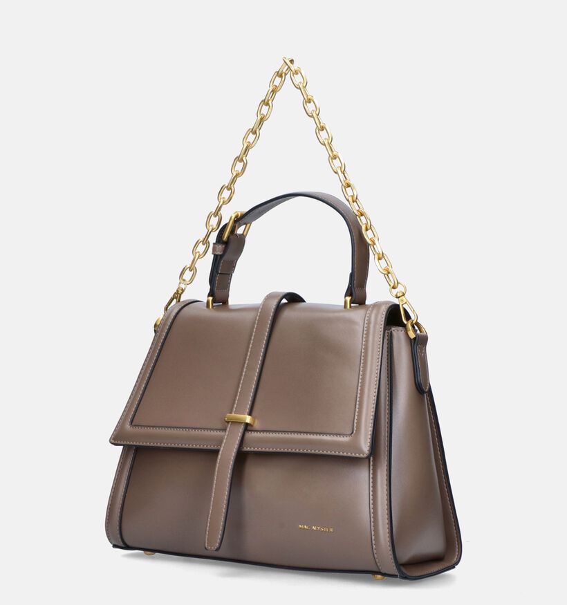 Mac Alyster Sac à main avec bandoulière en Taupe pour femmes (348609)
