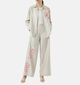 comma Beige Wijde Broek voor dames (358257)
