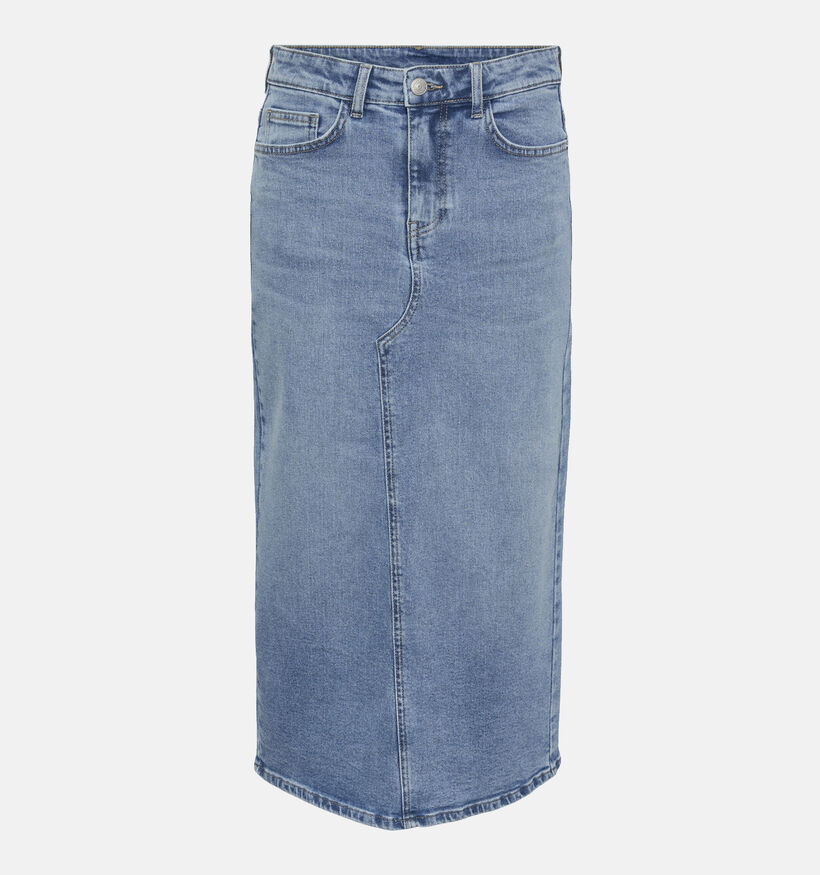 Pieces Bella Jupe en jeans en Bleu pour femmes (337350)