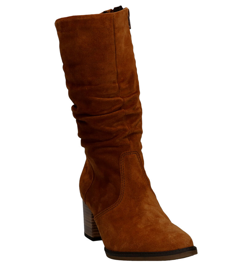 Gabor Bottes en Cognac en daim (282437)