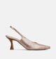 Zinda Escarpins slingback en Or pour femmes (373653)