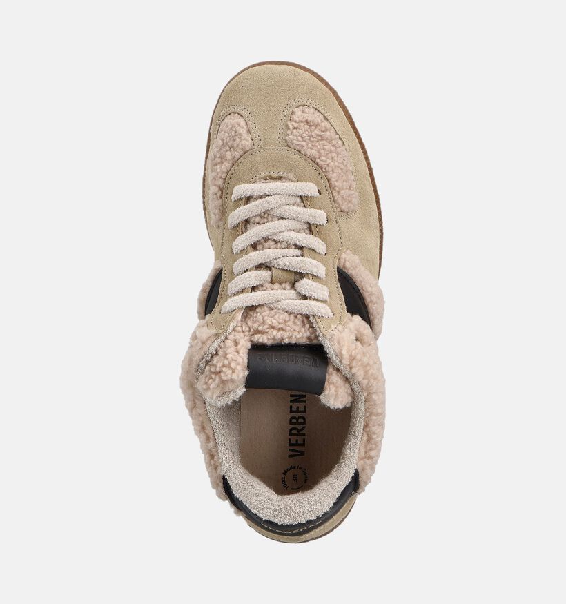 Verbenas Sora Nairobi Beige Sneakers voor dames (364408) - geschikt voor steunzolen