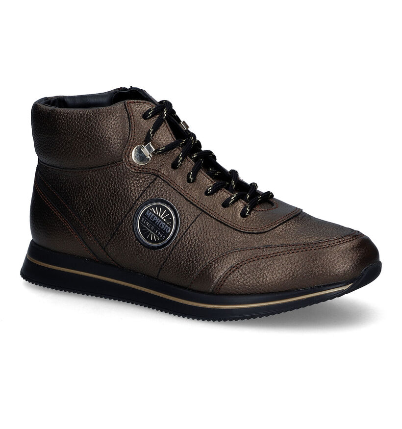 Mephisto Loly Baskets en Noir pour femmes (316746) - pour semelles orthopédiques
