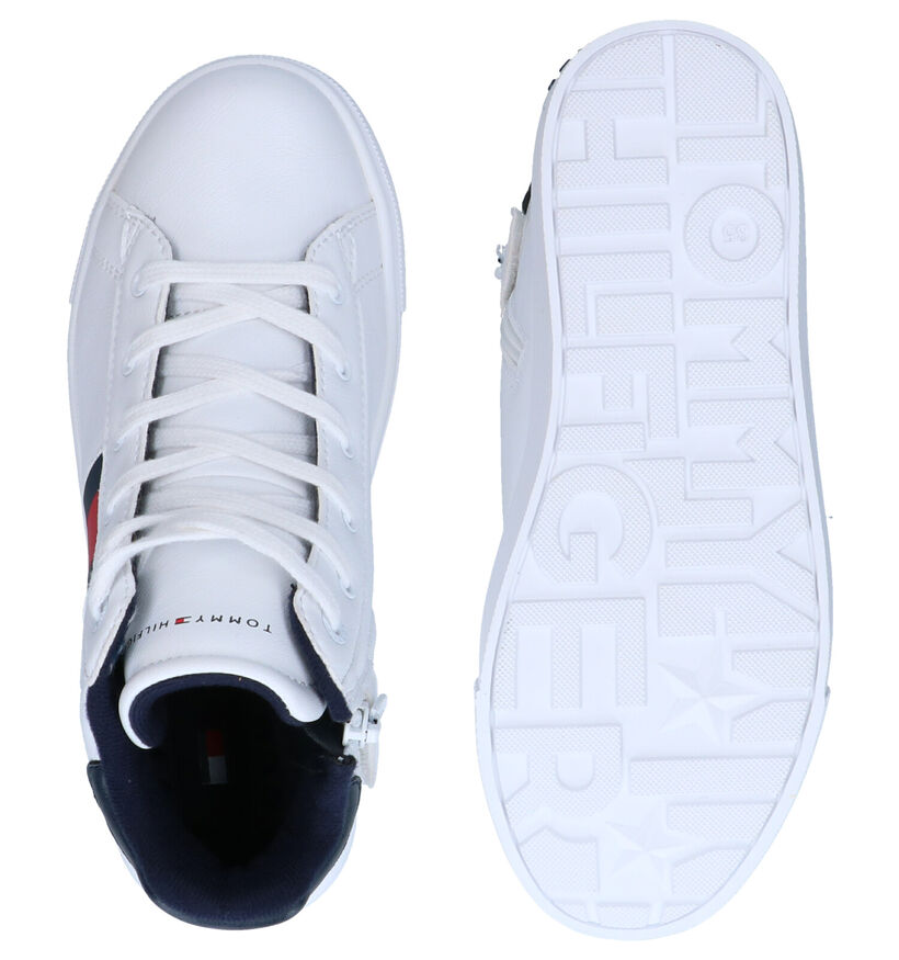 Tommy Hilfiger Blauwe Sneakers in kunstleer (279904)