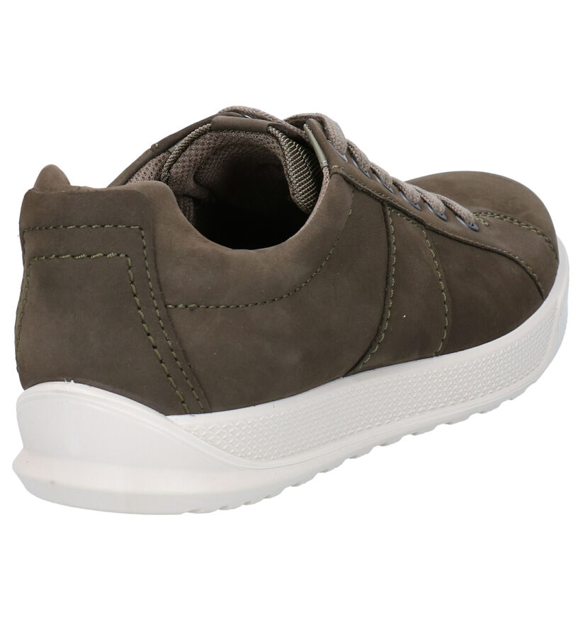 ECCO Byway Groene Veterschoenen in nubuck (287395)