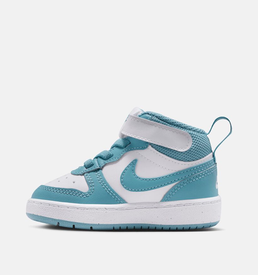 Nike Court Borough Witte Sneakers voor jongens, meisjes (359818) - geschikt voor steunzolen